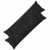 Párna huzat 2 db houten antracitszürke 40 x 145 cm