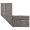 Párna huzat 2 pcs houten sötétszürke 40 x 145 cm