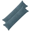 Párna huzat 2 pcs houten kék 40 x 145 cm chenille szövet
