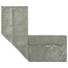 Párna huzat 2 db houten zöld 40 x 145 cm chenille szövet