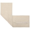 Párna huzat 2 db houten krémszínű 40 x 145 cm chenille szövet