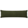 Párna huzat houten zöld 40 x 145 cm mikroszálas plüss