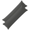 Párna huzat 2 db houten antracitszürke 40 x 145 cm poliészter