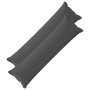 Párna huzat 2 db houten antracitszürke 40 x 145 cm poliészter