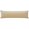 Párna huzat 2 db houten bézs 40 x 145 cm poliészter