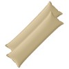 Párna huzat 2 db houten bézs 40 x 145 cm poliészter