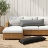 Párna huzat 2 db houten szürke 40 x 145 cm poliészter