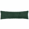 Párna huzat houten sötétzöld 40 x 145 cm bouclé