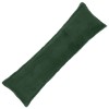Párna huzat houten sötétzöld 40 x 145 cm bouclé