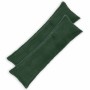 Párna huzat 2 pcs houten sötétzöld 40 x 145 cm bouclé