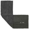 Párna huzat 2 pcs houten sötétszürke 40 x 145 cm bouclé