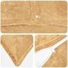 Párna huzat 2 db houten tópszínű 40 x 145 cm flanell