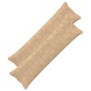 Párna huzat 2 db houten krémszínű 40 x 145 cm műnyúl szőr