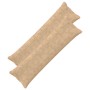Párna huzat 2 db houten krémszínű 40 x 145 cm műnyúl szőr