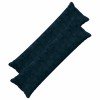 Párna huzat 2 db houten sötétkék 40 x 145 cm műnyúl szőr