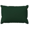 Párna huzat 2 pcs houten sötétzöld 40 x 60 cm műlenszövet