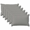 Párna huzat 6 pcs houten felhőszürke 40 x 60 cm műlenszövet