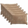 Párna huzat 6 pcs houten barna 40 x 60 cm chenille szövet