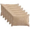 Párna huzat 6 db houten tópszínű 40 x 60 cm chenille szövet