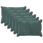 Párna huzat 6 pcs houten tengerkék 40 x 60 cm mikroszálas plüss