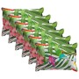 Párna huzat 6 db houten fekete 40 x 60 cm poliészter