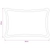 Párna huzat 6 pcs houten sötétszürke 40 x 60 cm bouclé