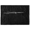 Párna huzat 6 pcs houten fekete 40 x 60 cm flanell