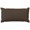 Párna huzat 6 pcs houten tópszínű 40 x 70 cm műlenszövet