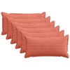Párna huzat 6 db houten piros narancs 40 x 70 cm cord