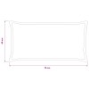 Párna huzat 2 db houten antracitszürke 40 x 70 cm cord