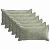 Párna huzat 6 db houten zöld 40 x 70 cm chenille szövet