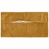 Párna huzat 2 pcs houten sárga 40 x 70 cm mikroszálas plüss