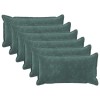 Párna huzat 6 pcs houten tengerkék 40 x 70 cm mikroszálas plüss