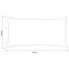Párna huzat 6 db houten fényes zöld 40 x 70 cm poliészter