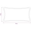 Párna huzat 2 pcs houten sötétzöld 40 x 70 cm bouclé