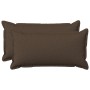 Párna huzat 2 pcs houten tópszínű 40 x 80 cm műlenszövet