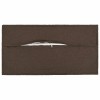 Párna huzat 12 pcs houten tópszínű 40 x 80 cm műlenszövet