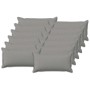 Párna huzat 12 pcs houten felhőszürke 40 x 80 cm műlenszövet