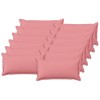 Párna huzat 12 pcs houten rózsaszín 40 x 80 cm műlenszövet