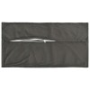 Párna huzat 2 pcs houten sötétszürke 40 x 80 cm bársony