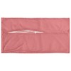 Párna huzat 6 pcs houten rózsaszín 40 x 80 cm bársony