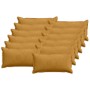 Párna huzat 12 db houten sárga 40 x 80 cm cord