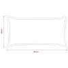 Párna huzat 2 db houten világosszürke 40 x 80 cm bouclé