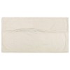 Párna huzat 6 pcs houten krémszínű 40 x 80 cm bouclé