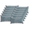 Párna huzat 12 pcs houten világoskék 40 x 80 cm chenille szövet