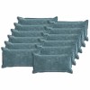 Párna huzat 12 pcs houten kék 40 x 80 cm chenille szövet