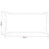 Párna huzat 12 pcs houten kék 40 x 80 cm chenille szövet