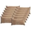 Párna huzat 12 db houten barna 40 x 80 cm chenille szövet