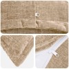 Párna huzat 12 db houten tópszínű 40 x 80 cm chenille szövet