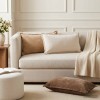 Párna huzat 12 db houten tópszínű 40 x 80 cm chenille szövet